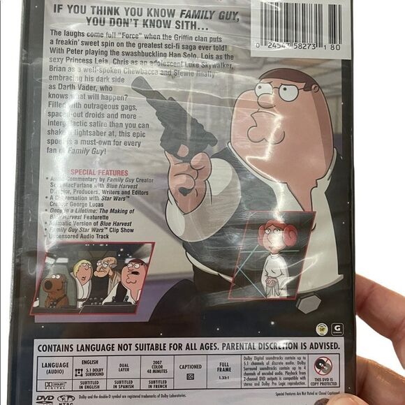 Family Guy presents Blue Harvest DVD NWT - Picture 6 of 6